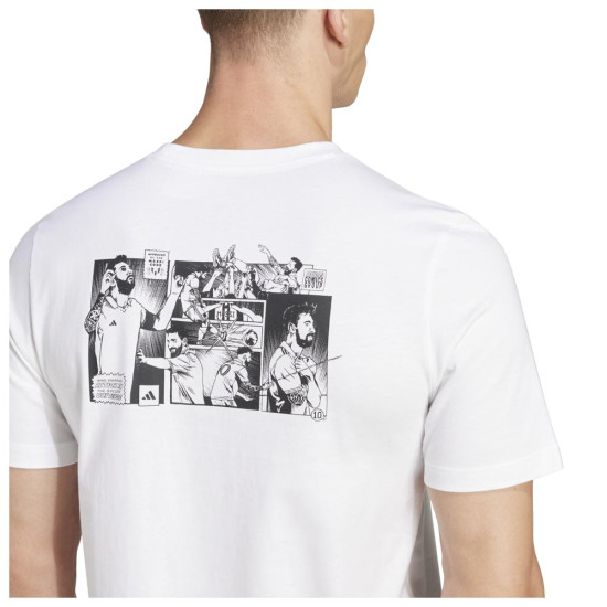Adidas Ανδρική κοντομάνικη μπλούζα Messi Icon Graphic Tee
